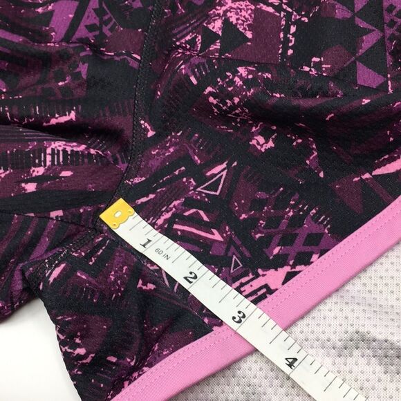 Reebok Speedwalk Running Shorts Purple lavender graphic print women’s size Small - Picture 11 of 11